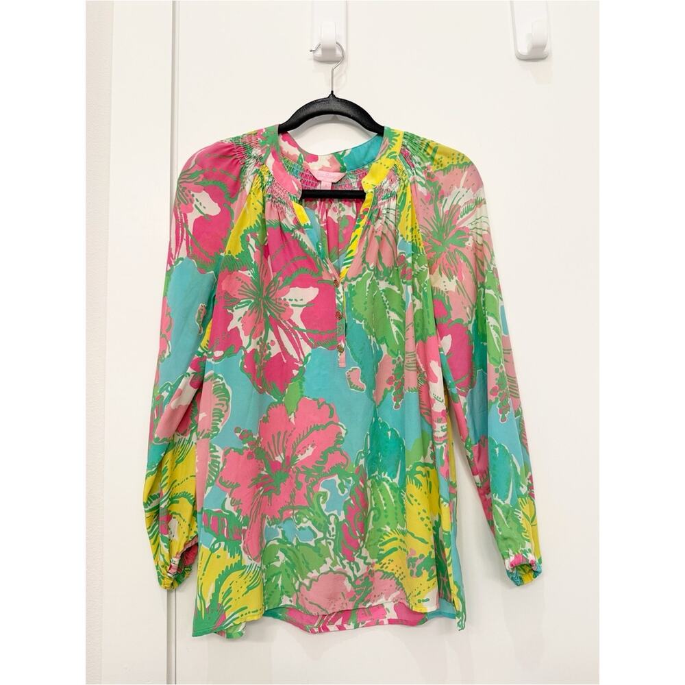 Lilly Pulitzer Elsa Blouse - Picture 2 of 5